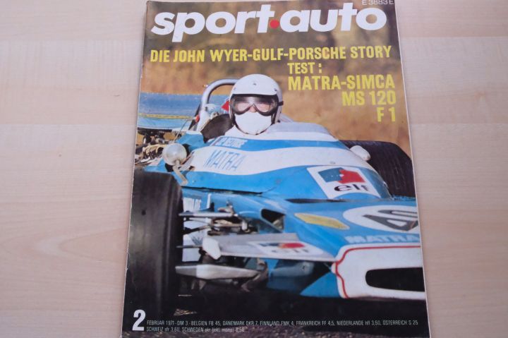 Deckblatt Sport Auto (02/1971)